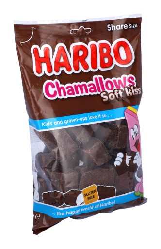 HARIBO chamallows vanilkové marshmallows v čokoláde