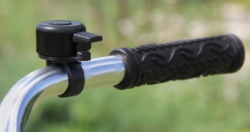 HLASNÝ KOVOVÝ ZVON NA BICYKEL