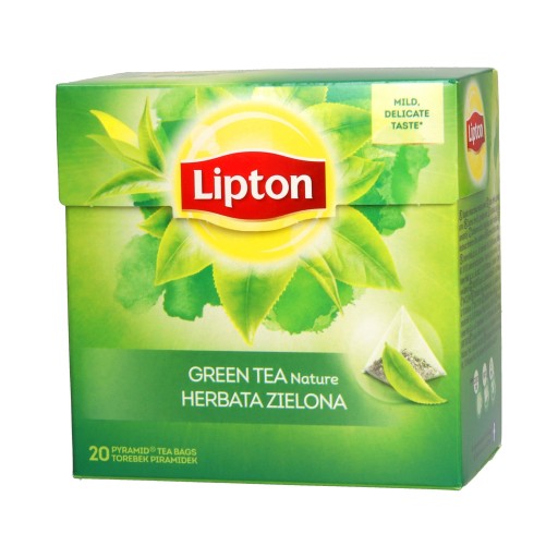 Lipton Zelené čajové pyramídy 20tb