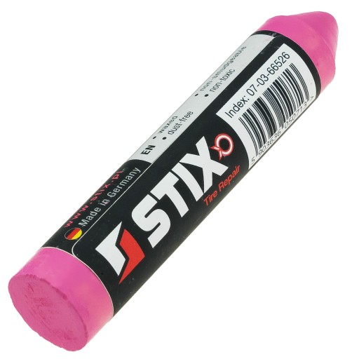 VOSKOVÁ KRIEDA NA OPRAVU PNEUMATÍK, PERMANENTNÝ PREMIUM STIX MARKER - RUŽOVÝ