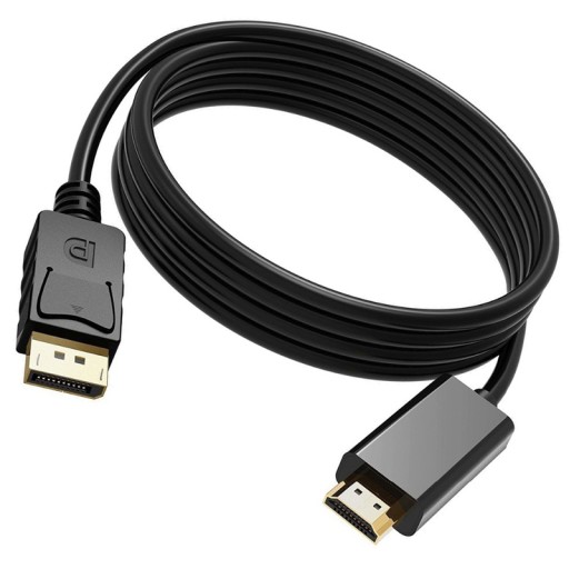 KÁBEL ADAPTÉRA PORT DISPLEJE KÁBEL DISPLAYPORT KONVERTOR DP na HDMI 1,8M