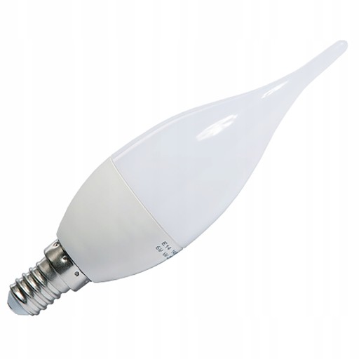 LED žiarovka E14 SMD 8W 80W WARM FLAME