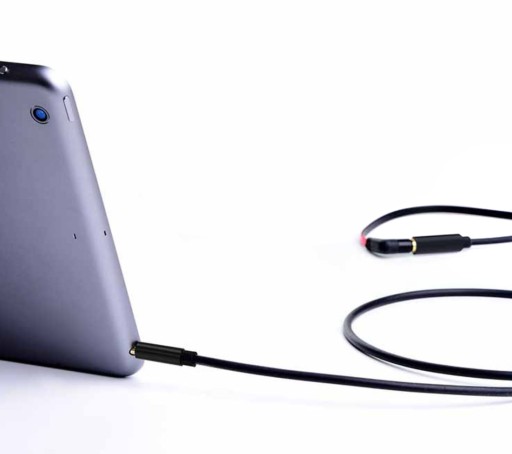 MINI JACK AUX AUDIO PREDLŽOVACÍ KÁBEL ZLATÝ HQ 2M
