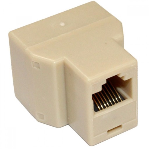 Rozbočovač ethernetových káblov 8p8c RJ45-G/2RJ45-G