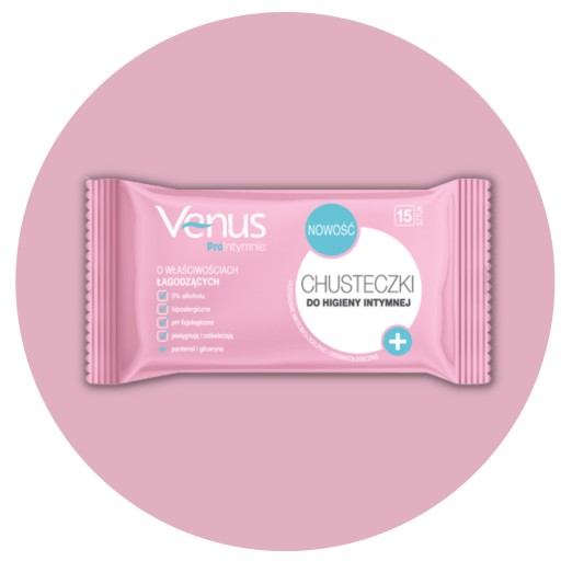 VENUS ProIntymnie Utierky na intímnu hygienu 15 ks