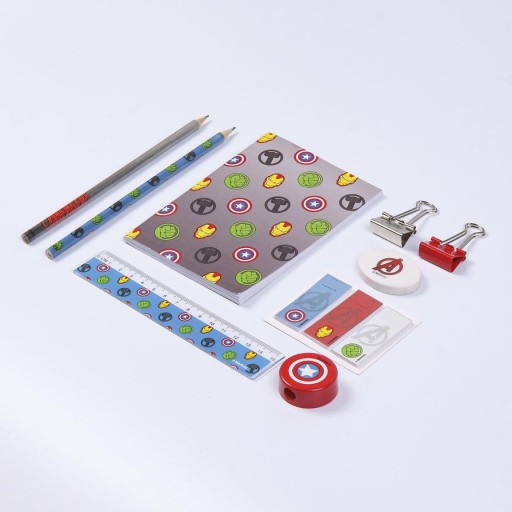 MARVEL AVENGERS ŠKOLNÁ KANCELÁRSKA SET 10 ELEMENTOV