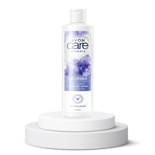 Avon Calming Soothing tekutý čistiaci prostriedok na intímne partie - 250 ml