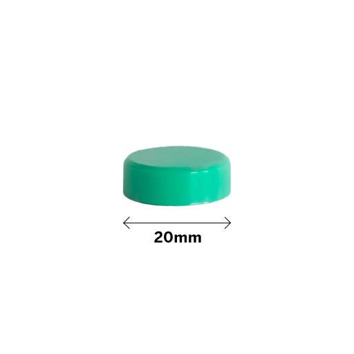 Magnety na dosky 20 mm - 10 ks ZELENÉ