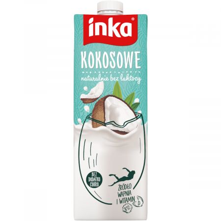 Inka Kokosowe Kokosový nápoj s vápnikom 1 l