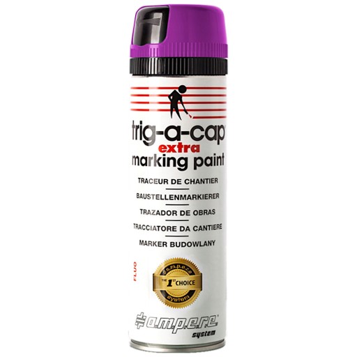 Geodetický fix fialový fluo 500ml 1 ks. AMPERE TRIG-A-CAP Extra