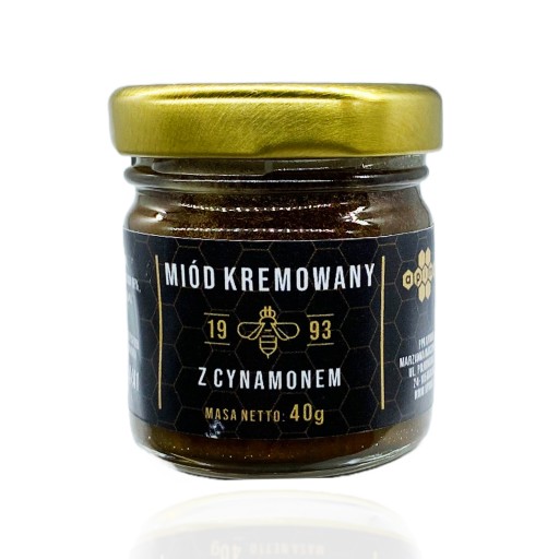 Mini KRÉMOVÝ MED so ŠKORICOU 40g POĽ