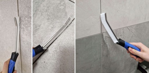 Úzka štrbinová kefa pre autá, ťažko dostupné miesta