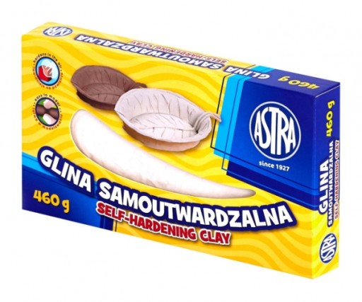 Astra samotvrdnúca hlina 460g - biela (8381090