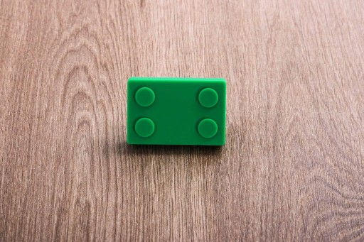 Gombík na detský nábytok GUMA GREEN BRICK GTV