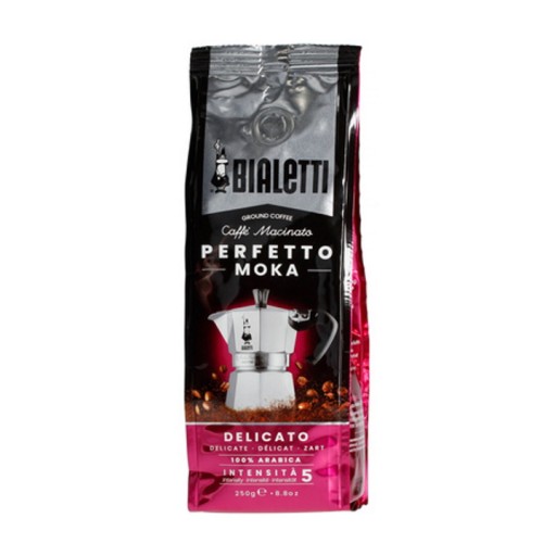 Bialetti Perfetto Moka Delicato mletá káva 250g
