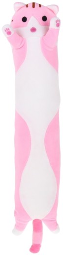 Mäkký plyšový plyšový valec na vankúš 50 cm XL