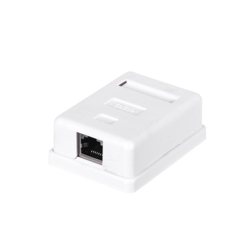 Netrack kompletná nástenná zásuvka 1xRJ45 8p8c FT