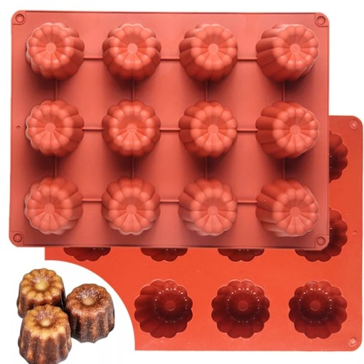 SILIKÓNOVÁ FORMA NA ŽELÉ SVIEČKY CANELE MUBBLES PANACOTTA 695