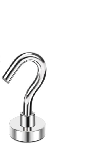 NEODYMIOVÝ MAGNET S HÁČKOVÝM HÁKOM VEŠIAK 5 KG