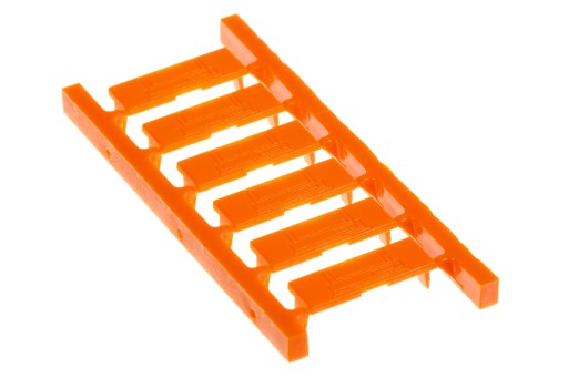 Štítok modulu MOLEX RJ45 DataGate oranžový