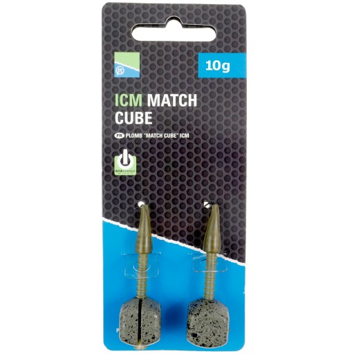 Hmotnosť čačky 10 g ICM Match Cube 2 kusy