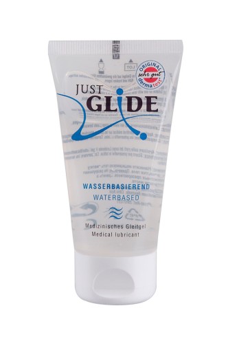 Lubrikant na vodnej báze Just Glide Water 50 ml - univerzálny hydratačný