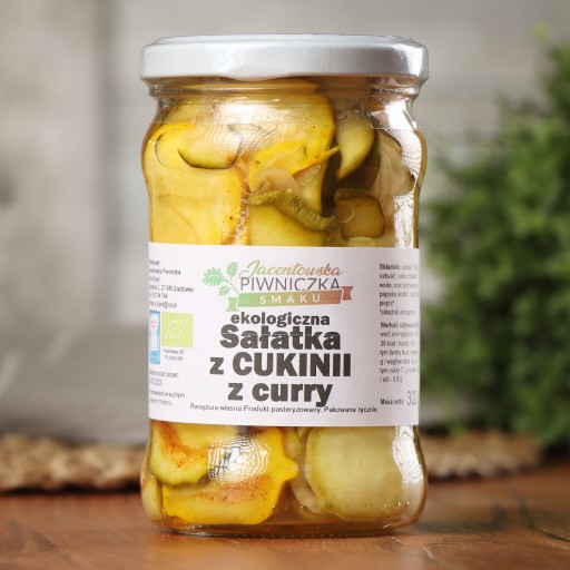 Bio cuketový šalát s kari 300 g Jacentowska Piwniczka
