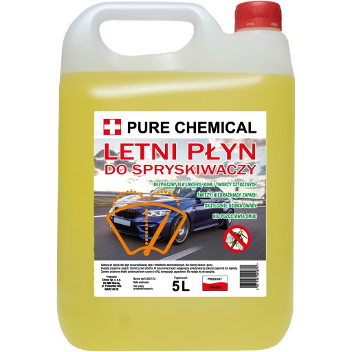 SUMMER FLUID WASHER FLUID 5L citrónová vôňa