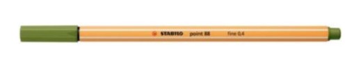 0,4 mm khaki jemná linka Stabilo Point 88/66