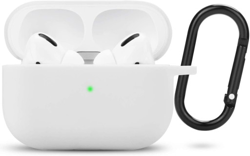 Púzdro AIRPODS PRO SILIKÓNOVÉ BIELY