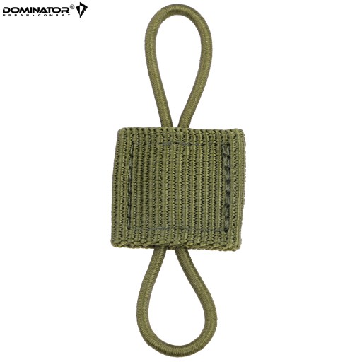 DRŽIAK MONTÁŽNEJ SLUČKY pre MOLLE LASER CUT DOMINATOR 4 ks OLIVE