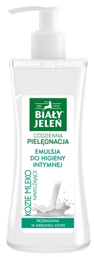BIAŁY JELEN Emulzia na intímnu hygienu KOZIE MLIEKO, 265 ml
