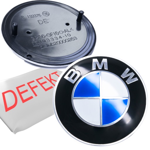 ZNAK BMW 74mm ODZNAK KOHÚTKA E39 E46 CHYBA!