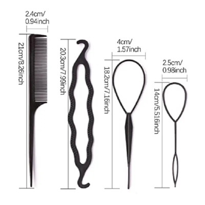SADA PRÍSLUŠENSTVA HAIR BURN 4 KUS TWISTER