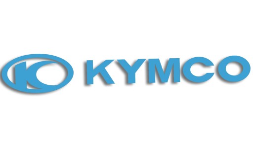 Vysekaná nálepka KYMCO, modrá