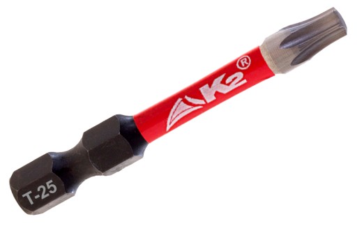 Nárazový hrot pre skrutkovač K2 Impact TX25 TORX T-25 S2 50mm