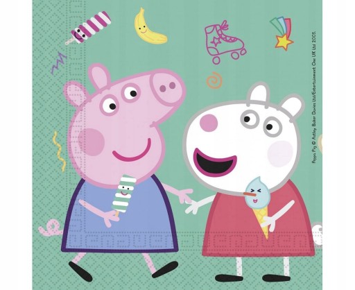Papierové kelímky, Peppa Pig, 200ml, 8 ks.