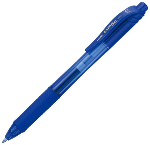 AUTOMATICKÉ ROLLEROVÉ PERO MODRÉ s 0,7 mm ATRAMENTOM Pentel NICE