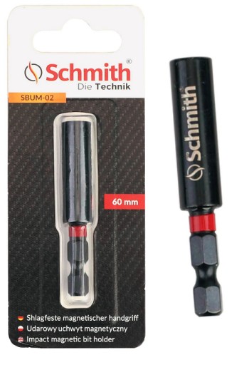 MAGNETICKÝ DRŽIAK ŠESTIHRANNÝCH BITOV 1/4 60mm PRE SKRUTKOVAČKY SCHMITH