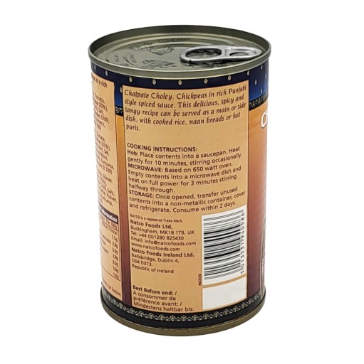 Cícerová miska Chatpate Choley Natco 450g