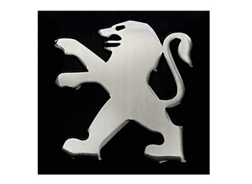 Nálepka so znakom Peugeot logo kľúč diaľkové ovládanie 16 mm