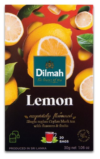 Dilmah Lemon Čierny čaj Lemon 20 vrecúšok