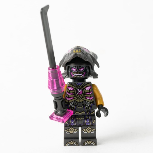 LEGO NEW Ninjago Krištáľová figúrka kráľa so zbraňou njo787