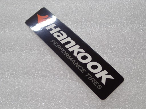 NÁLEPKA PNEUMATÍK HANKOOK LOGO PERFORMANCE PNEUMATIKA 11,5 x 2,8 cm