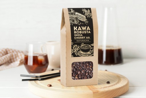 Káva Robusta India Cherry AA 100 g.