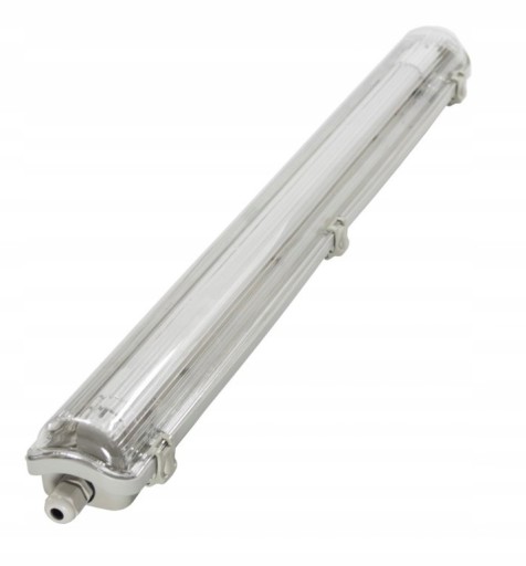 HERMETICKÉ SVIETIDLÁ PRE T8 LED SÚŤAŽNÉ LAMPY 1x60CM, VODEODOLNÉ DO GARÁŽE
