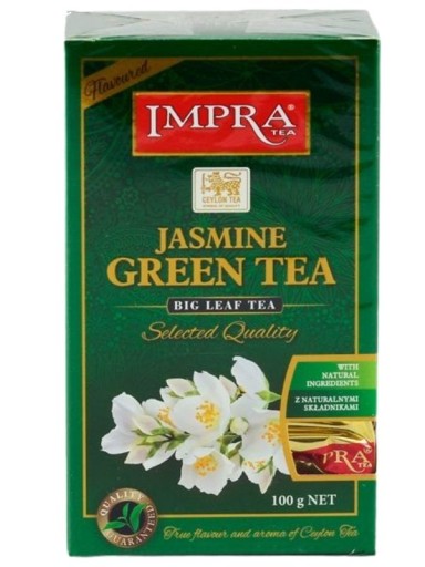 IMPRA JASMINE GREEN TEA jazmínový zelený čaj 100g