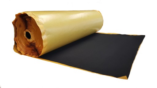 Samolepiaca plsť, jemná čierna, 350g/m2, 40x150cm