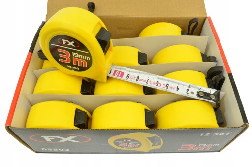 MEASURE FX páska sťahovacia páska 3m so zarážkou STRONG