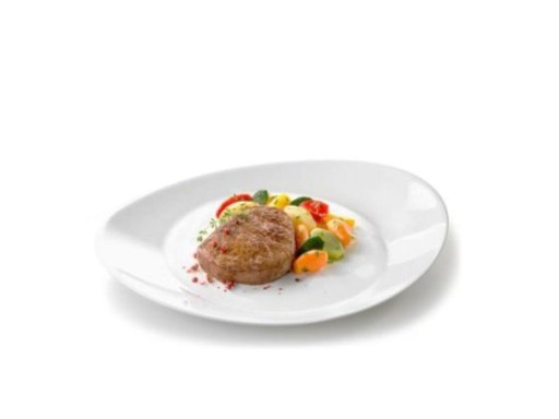 Steakový tanier 31 cm biely GRANGUSTO BORMIOLI
